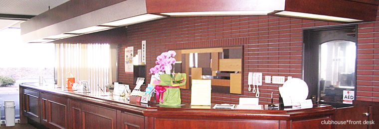 clubhousefront desk